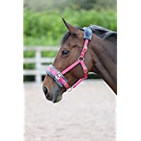 Shires Lunge Cavesson - Forro polar- color rosa